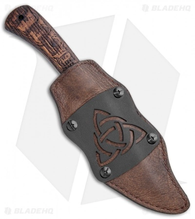 Winkler Knives Highland Hunter Fixed Blade Knife Curly White Oak (4.75 Caswell) 5 Winkler Knives Highland Hunter Fixed Blade Knife Curly White Oak (4.75 Caswell) - Image 3