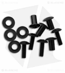 Winkler Knives Highland Hunter Fixed Blade Black Canvas Laminate (4.75" Caswell) -Avokelavavat Sales Store Winkler Knives Highland Hunter FB Black Cavas Laminate 4in Caswell BHQ 175367 td screws