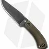 Winkler Knives Survival Striker Fixed Blade Knife Green Canvas (5.25" Caswell)