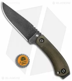 Winkler Knives Survival Striker Fixed Blade Knife Green Canvas (5.25" Caswell) -Avokelavavat Sales Store Winkler Knives Survival Striker Fixed Blade Green Micarta Caswell BHQ 113589 jr bottlecap