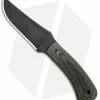 Winkler Knives Blue Ridge Hunter Fixed Blade Knife Black Canvas (4.1" Black)
