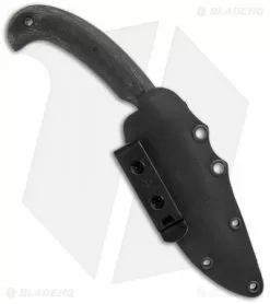 Winkler Knives Contingency Fixed Blade Knife Black Canvas Laminate (3.75" Black) -Avokelavavat Sales Store Winkler Knives WKII Contingency Black Micarta Black BHQ 68000 jr sheath