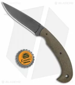 Winkler Knives Contingency Fixed Blade Knife Green Canvas Laminate (3.75" Black) 9 Winkler Knives Contingency Fixed Blade Knife Green Canvas Laminate (3.75" Black) -Avokelavavat Sales Store Winkler Knives WKII Contingency Green Micarta Black BHQ 68001 jr bottlecap