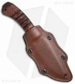 Winkler Knives Woodsman Fixed Blade Knife Tribal Maple (4.25" Caswell) -Avokelavavat Sales Store Winkler Knives WKII Woodsman Tribal Maple Caswell BHQ 71258 jr sheath