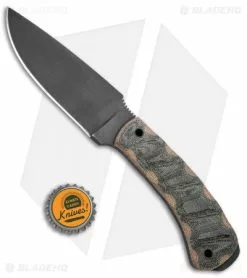 Winkler Knives Woodsman Fixed Blade Knife WASP Canvas Laminate (4.25" Caswell) -Avokelavavat Sales Store Winkler Knives WKII Woodsman WASP Micarta Caswell BHQ 71263 jr bottlecap