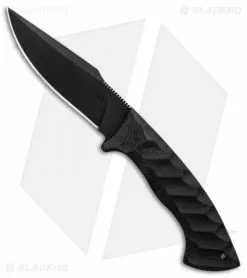 Winkler Knives Pathfinder Fixed Blade Knife Black Micarta (4.75" Black)