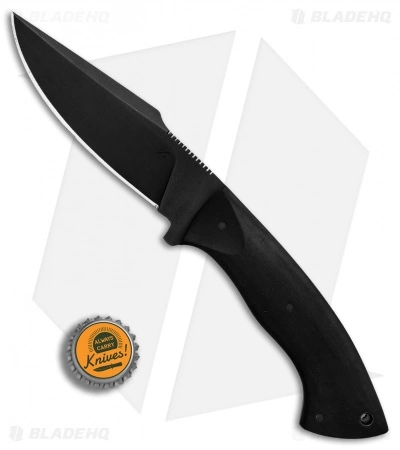 Winkler Knives Pathfinder Fixed Blade Knife Black Rubber (4.75" Black) 6 Winkler Knives Pathfinder Fixed Blade Knife Black Rubber (4.75" Black) - Image 4