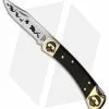 Buck Knives Yellowhorse Custom Buck 110 Lockback Scuba Knife (3.8" Satin) -Avokelavavat Sales Store Yellowhorse Custom Buck 110 Scuba BHQ 141885 jr
