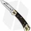 Buck Knives Yellowhorse Custom Buck 112 Torto Lockback Knife Ebony Wood (3" Satin) -Avokelavavat Sales Store Yellowhorse Custom Buck 112 Tortoise BHQ 142570 jr