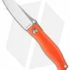 Alan Folts Knives Alan Folts Custom Standard Utility Folder Orange G-10 Knife (3.375" Two-Tone)