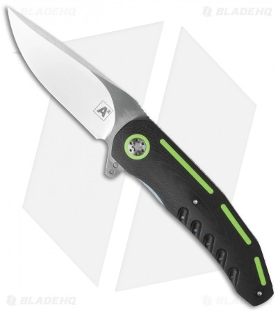 A2 Andre Thorburn/Van Heerden A3-3D Flipper Knife Black/Green G-10 (3.75" Satin) 3 A2 Andre Thorburn/Van Heerden A3-3D Flipper Knife Black/Green G-10 (3.75" Satin)