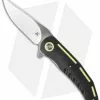 A2 Andre Thorburn/Van Heerden A3-3D Flipper Knife Black/Yellow G10 (3.75" Satin) -Avokelavavat Sales Store a2 a3 g10 yellow cm