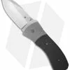 Aaron Frederick Custom Large Spearpoint Frame Lock Knife CF (3.75" Satin)