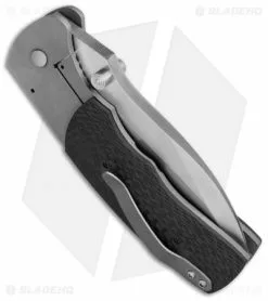 Aaron Frederick Custom Medium Tanto Frame Lock Knife Carbon Fiber (3.50" Satin) -Avokelavavat Sales Store aaron frederick custom medium tanto BHQ 35413 jr side