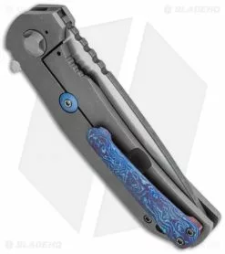 Aegis Knife Works Xiphos Frame Lock Flipper Titanium/Timascus (3.75" Two-Tone) -Avokelavavat Sales Store aegis xiphos timascus side cm