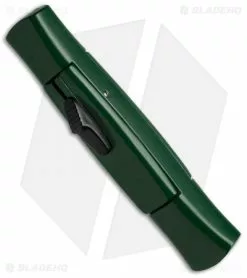 AKC 077 Concord OTF Automatic Knife Dark Green (3.25" Black Flat) -Avokelavavat Sales Store akc 077 otf dark green black plain bottom cm