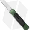 AKC 777 Blackfinger OTF Automatic Knife Green/Black (3.375" Satin Flat) -Avokelavavat Sales Store akc 777 green satin flat BHQ 34856 jr