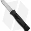 AKC 777 Blackfinger OTF Automatic Knife Black (3.375" Satin Flat)
