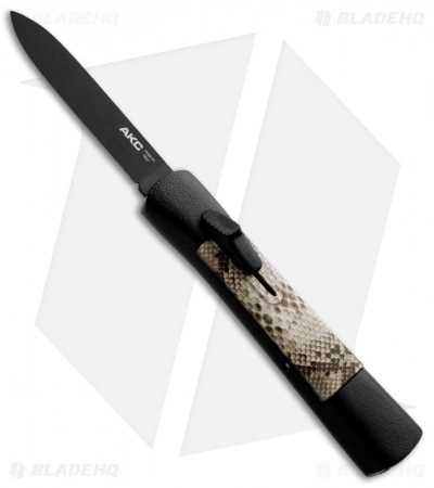 AKC Concord OTF Automatic Knife Sidewinder (3.25" Black Flat) 3 AKC Concord OTF Automatic Knife Sidewinder (3.25" Black Flat)