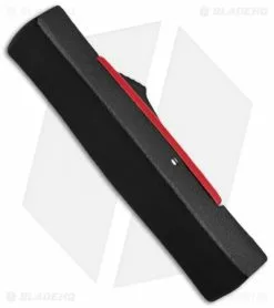 AKC Minion Concord OTF Automatic Knife Black/Red (2.3" Black Flat Grind) 5 AKC Minion Concord OTF Automatic Knife Black/Red (2.3" Black Flat Grind) -Avokelavavat Sales Store akc mini concord black red side