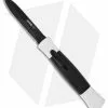 AKC Concord Dagger OTF Automatic Knife White/Black Wide (3.25" Black) -Avokelavavat Sales Store akc oft white with black double edge plain