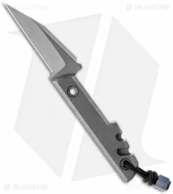 Amsler Knives Large Slik S35VN Steel Pikal Blade Custom Knife (2.75" Plain)