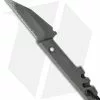 Amsler Knives Large Slik Titanium Pikal Blade Custom Knife (2.75" Plain)