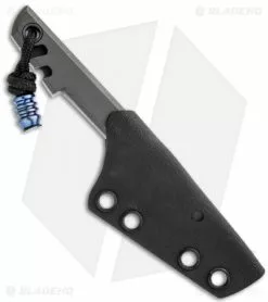 Amsler Knives Mini Slik Titanium Tanto Blade Custom Knife (2" Stonewash) -Avokelavavat Sales Store amsler knives mini slik tanto ti sheath