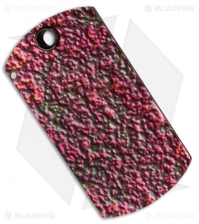 John Kubasek Kubasek Mag-Tag Folder Dog Tag Knife Anodized Copper (1.75" Satin) 4 John Kubasek Kubasek Mag-Tag Folder Dog Tag Knife Anodized Copper (1.75" Satin) - Image 2