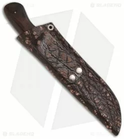 Arno Bernard Knives Cheetah Fixed Blade Knife Ebony (4.125" Satin) -Avokelavavat Sales Store arno bernard cheetah ebony wood sheath