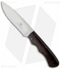 Arno Bernard Knives Cheetah Fixed Blade Knife Ebony (4.125" Satin)