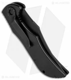 Paragon Apex Persian Style Automatic Knife Black Jimping (3.875" Black) -Avokelavavat Sales Store asheville steel para apex dlc BHQ 36878 er side