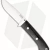 Bark River Classic Drop Point Knife Fixed Blade Black Micarta (3.75" Plain)