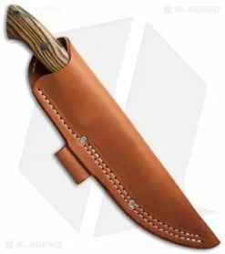 Bark River Knives Wilderness Explorer Knife Bocote (5.75" Satin) -Avokelavavat Sales Store bark river ba250bw sheath cm