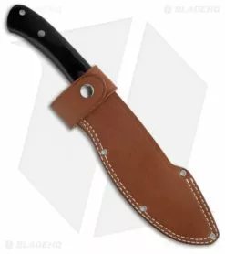 Bark River Knives Grasso Bolo I Knife Black Canvas Micarta (7.5" Plain) -Avokelavavat Sales Store bark river black canvas micarta ba06125mbc sheath