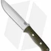 Bark River Knives Bravo 1.5 Field Knife Green Canvas Micarta (5.75" CPM-3V)
