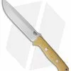 Bark River Knives Bravo 1.5 Field Knife Natural Canvas Micarta (5.75" CPM-3V)