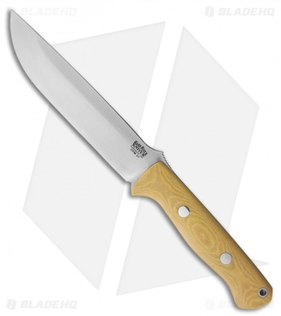 Bark River Knives Bravo 1.5 Field Knife Natural Canvas Micarta (5.75" CPM-3V) 3 Bark River Knives Bravo 1.5 Field Knife Natural Canvas Micarta (5.75" CPM-3V)