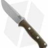 Bark River Knives Bravo 1 Knife Green Micarta Fixed Blade (4.25" S35VN)