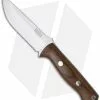 Bark River Knives Bravo 1 Green Canvas Micarta Fixed Blade Knife (4.25" Satin)