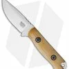 Bark River Bravo Necker Fixed Blade Knife Natural Micarta (2.75" Satin) -Avokelavavat Sales Store bark river bravo natural micarta BHQ 38745 dl