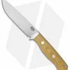 Bark River Camp & Trail Fixed Blade Knife Antique Ivory Micarta (5" A-2)