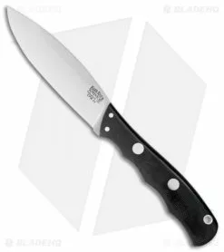 Bark River Canadian Special Fixed Blade Knife Black Micarta (4.25" CPM-3V)