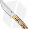 Bark River Classic Trailing Point Hunter Fixed Blade Knife Stag (4.5" Satin) 2 Bark River Classic Trailing Point Hunter Fixed Blade Knife Stag (4.5" Satin) -Avokelavavat Sales Store bark river classic trailing point hunter stag BHQ 38791 dl