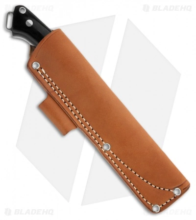 Bark River Knives Fox River Black Canvas Micarta Fixed Blade Knife (4.25" Plain) 4 Bark River Knives Fox River Black Canvas Micarta Fixed Blade Knife (4.25" Plain) - Image 2