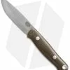 Bark River Bushcrafter Knife Jimped / Green Canvas Micarta (3.875" Satin) -Avokelavavat Sales Store bark river knives green canvas micarta 06 132m gc