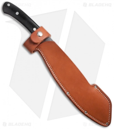 Bark River Knives Parang Knife Black Canvas Micarta (11.75" Satin) 4 Bark River Knives Parang Knife Black Canvas Micarta (11.75" Satin) - Image 2