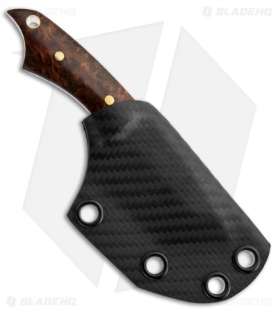 Barrett Custom Knives Shop Goblin Necker Fixed Blade Knife (2" Plain) 4 Barrett Custom Knives Shop Goblin Necker Fixed Blade Knife (2" Plain) - Image 2