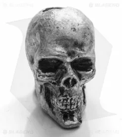 Barrett Custom Knives Barrett Custom Skull Bead - Pewter/Silver