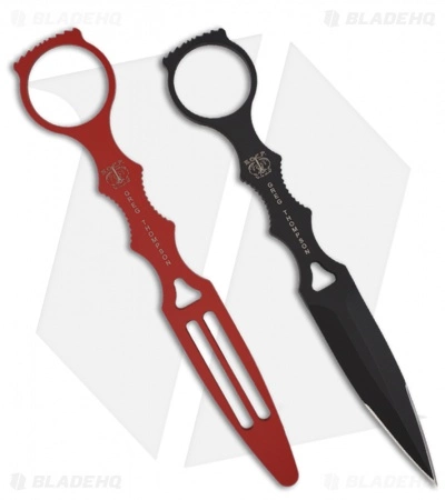 Benchmade SOCP Dagger Knife W/ Trainer Blade (3.22" Black) 176BKSN-Combo 3 Benchmade SOCP Dagger Knife W/ Trainer Blade (3.22" Black) 176BKSN-Combo